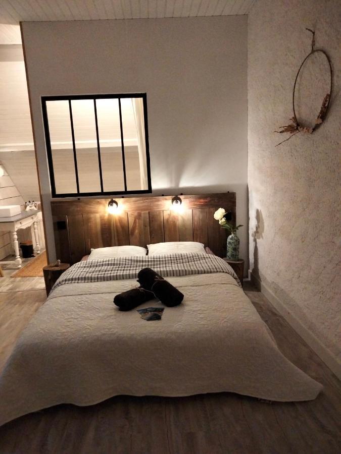 Chambre Telma 2 Pers Avec Piscine "Mon Lit Au Pre" Couples Ou Femmes Seulement Pontours Exteriör bild