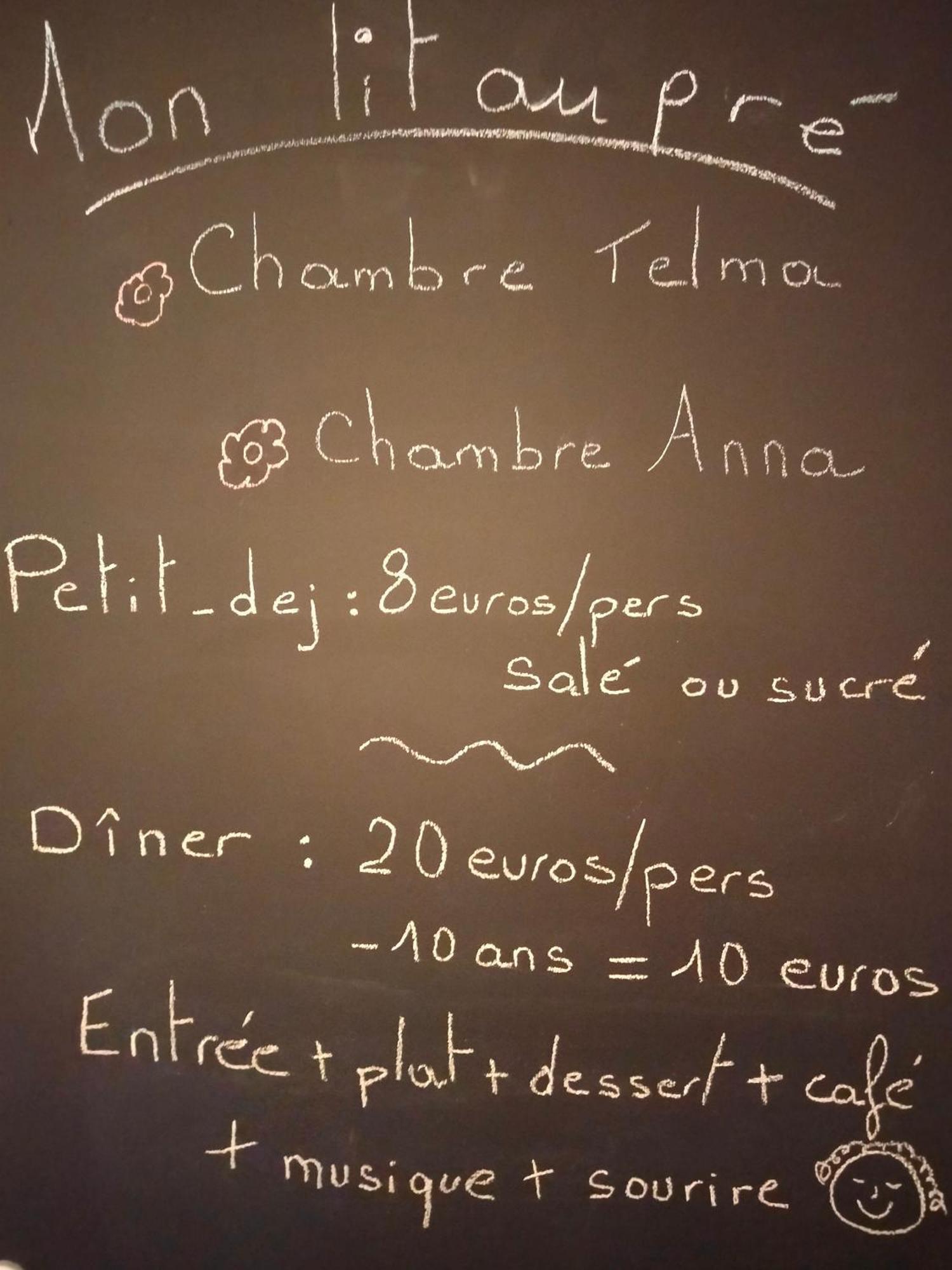 Chambre Telma 2 Pers Avec Piscine "Mon Lit Au Pre" Couples Ou Femmes Seulement Pontours Exteriör bild