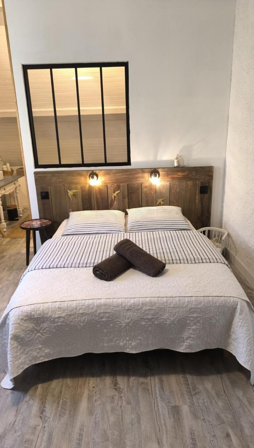 Chambre Telma 2 Pers Avec Piscine "Mon Lit Au Pre" Couples Ou Femmes Seulement Pontours Exteriör bild