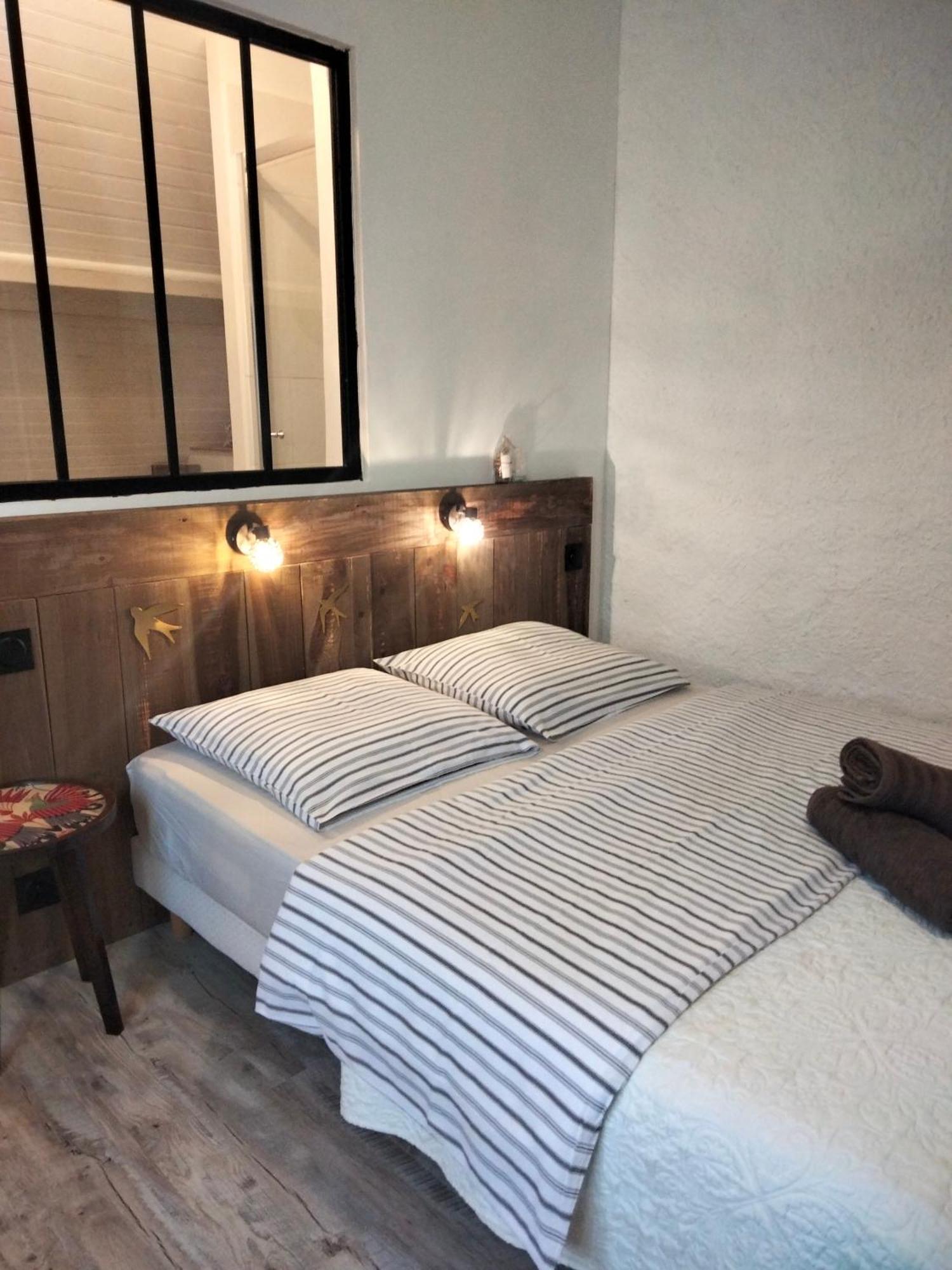 Chambre Telma 2 Pers Avec Piscine "Mon Lit Au Pre" Couples Ou Femmes Seulement Pontours Exteriör bild